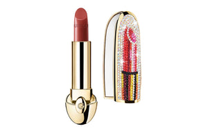 Guerlain Christmas Limited Edition Magnificent Diamond Kiss Gemstone Lipstick, Satin, Easy to Color, 3.5g.