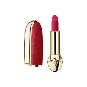 Guerlain Crimson Crocodile Pattern Gemstone Lipstick Lipstick Silky Creamy Matte Lightweight, Long-Lasting, Easy to Apply, Premium Look, 3.5g.