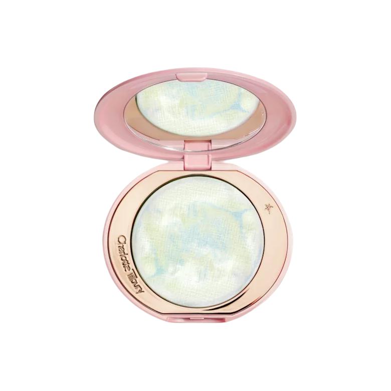 CT Little Silver Plate Kaoren Purple Powder Foundation: Matte Skin Tone Correction, Naturally Brightening
