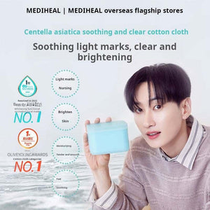 [Korean Net Annual Hot Sale] Mediwell Wet Compress Essence Cotton Pads Soothe, Repair, Hydrate, Moisturize, Cleanse and Brighten.
