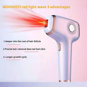 Hair removal instrument, freezing point beauty salon, home laser, whole body private parts shaving, men and women, non-permanent medical special equipment