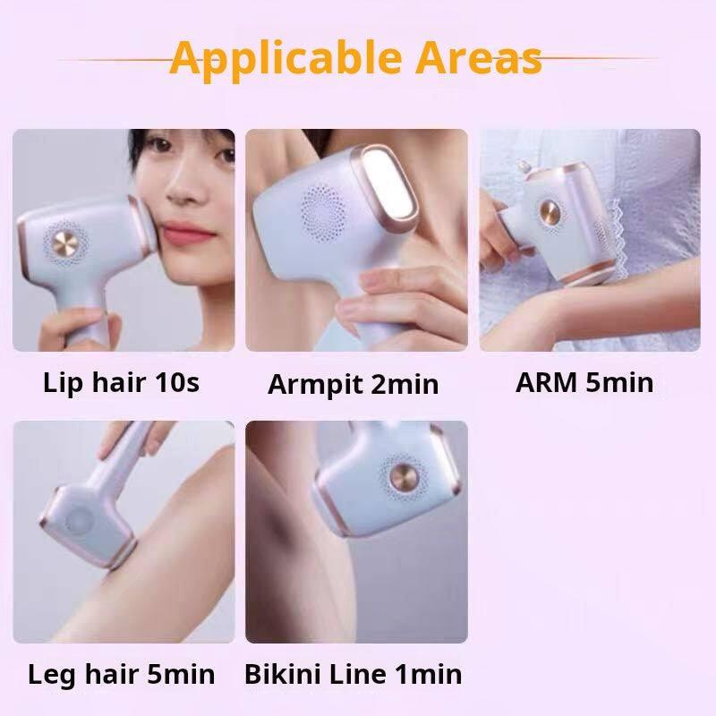Hair removal instrument, freezing point beauty salon, home laser, whole body private parts shaving, men and women, non-permanent medical special equipment