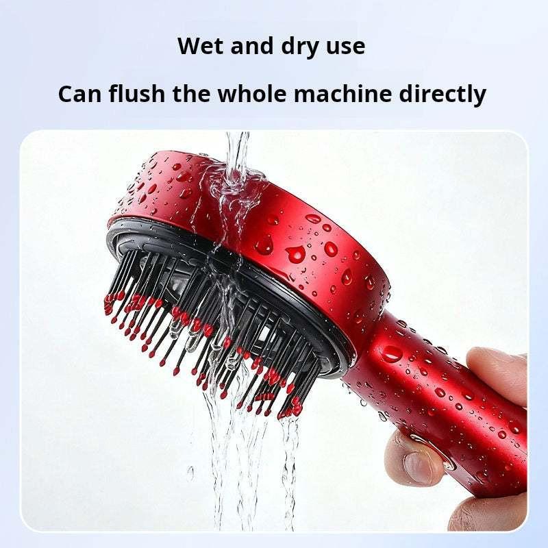 Scalp massager minnow medicine artifact head kneading massage comb red light electric introduction essence hair growth comb