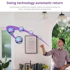 Spinning Flying Ball - LED Boomerang Orb with Remote Control.