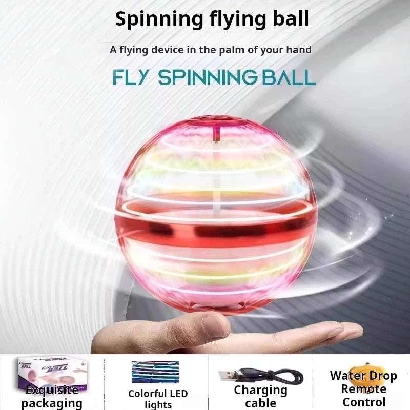 Spinning Flying Ball - LED Boomerang Orb with Remote Control.