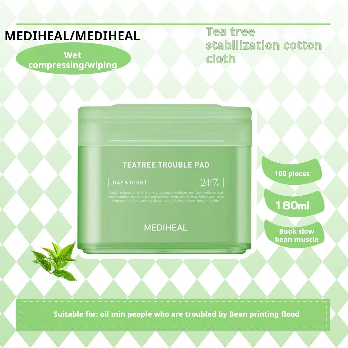 Soothing and Maintaining Stability! Korean Mediheal Cotton Pads: Mediheal Moisturizing Cotton Patches Centella Asiatica Moisturizing Primer.