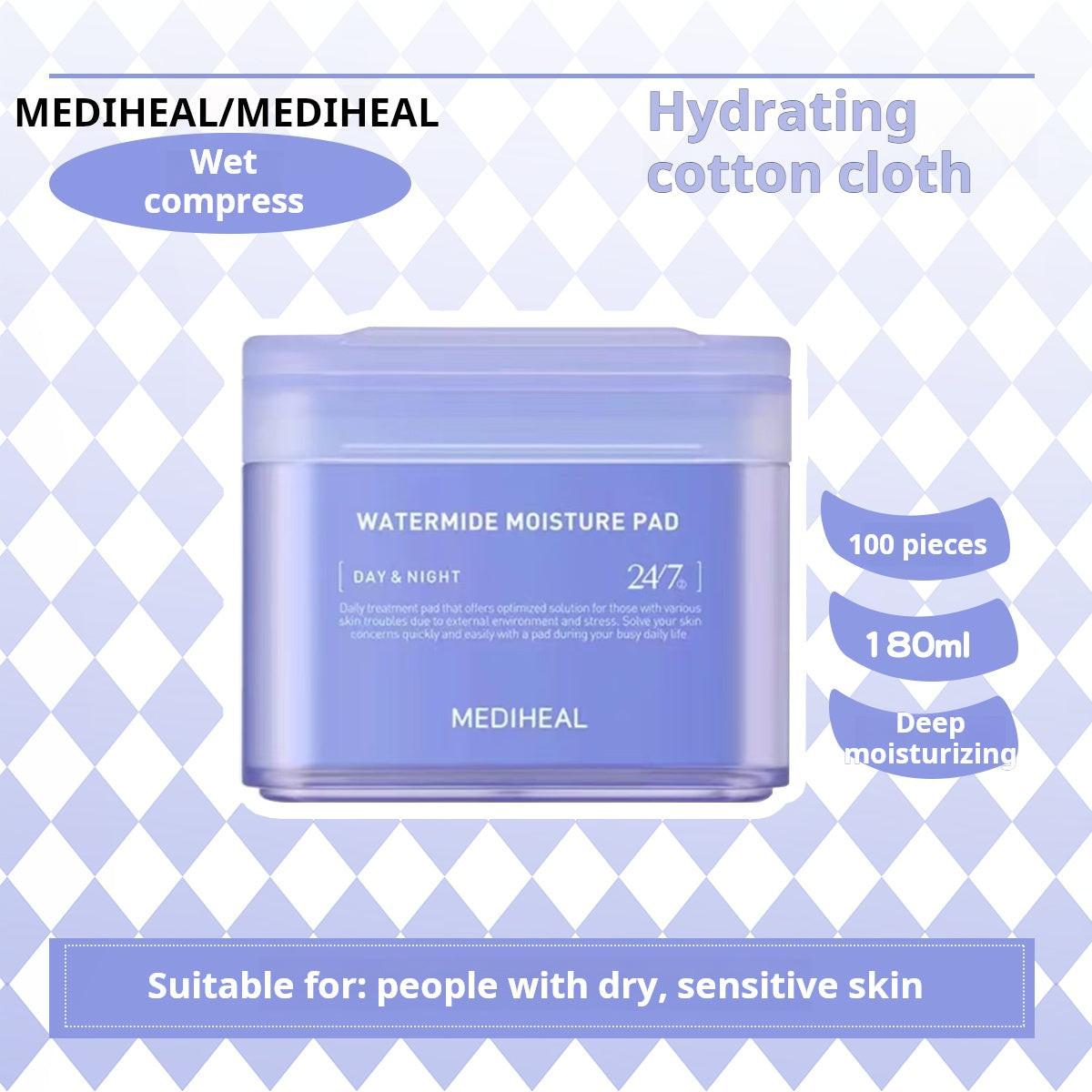 Soothing and Maintaining Stability! Korean Mediheal Cotton Pads: Mediheal Moisturizing Cotton Patches Centella Asiatica Moisturizing Primer.