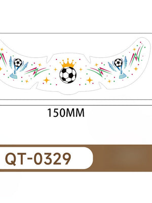 Five stickers for the US, Canada, and Mexico World Cup tattoo stickers, football match support freckles, face stickers, sweat-proof party makeup stickers, and more.