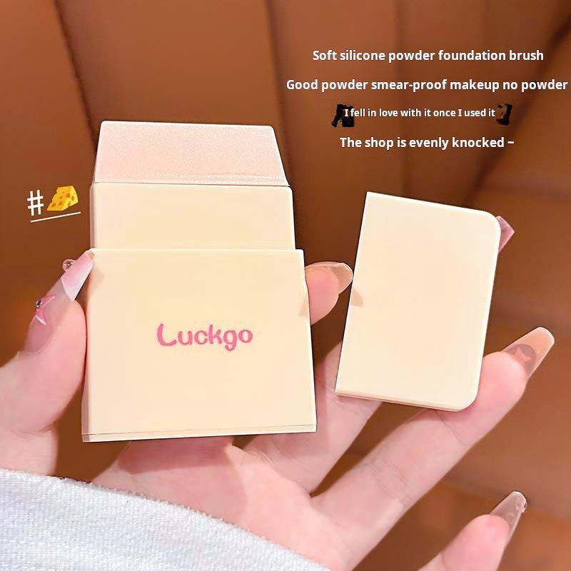 Brush without bristles! Easily get a clear and compliant base Silicone foundation brush 2025 new beauty tool.