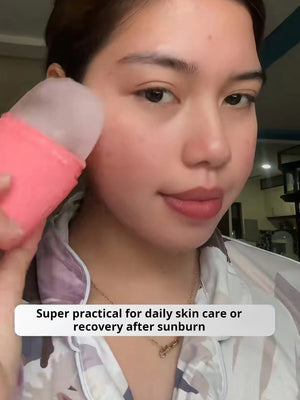 Face ice grid, face cooling, creative ice mold, beauty salon, ice massage artifact, remove puffiness, ice rolling, contour ice film.