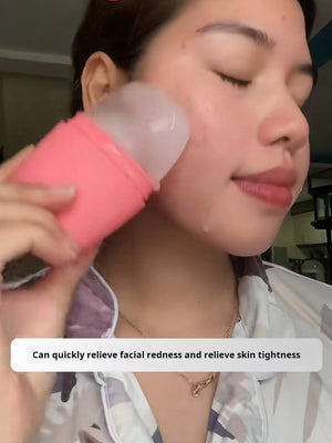 Face ice grid, face cooling, creative ice mold, beauty salon, ice massage artifact, remove puffiness, ice rolling, contour ice film.