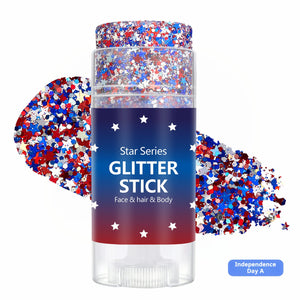Sequin glue sticks, concert music festival glitter film beauty tools, facial makeup for sports matches, parties, and photo props.