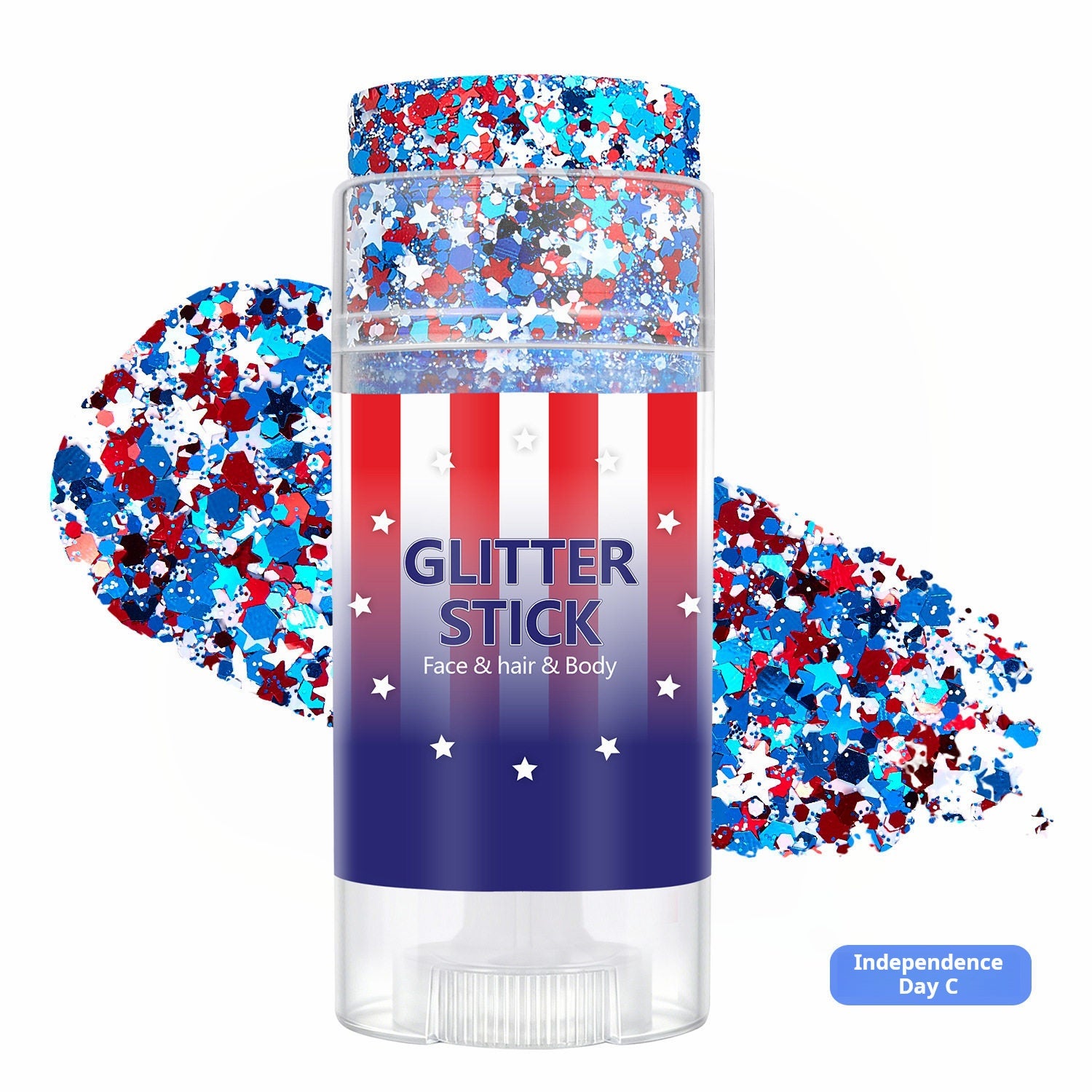 Sequin glue sticks, concert music festival glitter film beauty tools, facial makeup for sports matches, parties, and photo props.