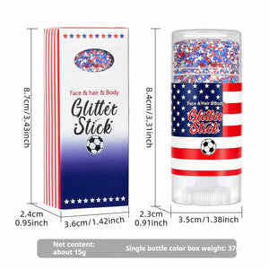 Sequin glue sticks, concert music festival glitter film beauty tools, facial makeup for sports matches, parties, and photo props.