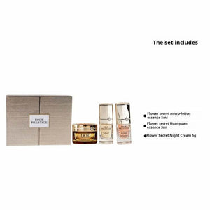 DIOR Floral Secret Essence Art Luxury Sample Skincare Set Soothes, firms, moisturizes, and nourishes
