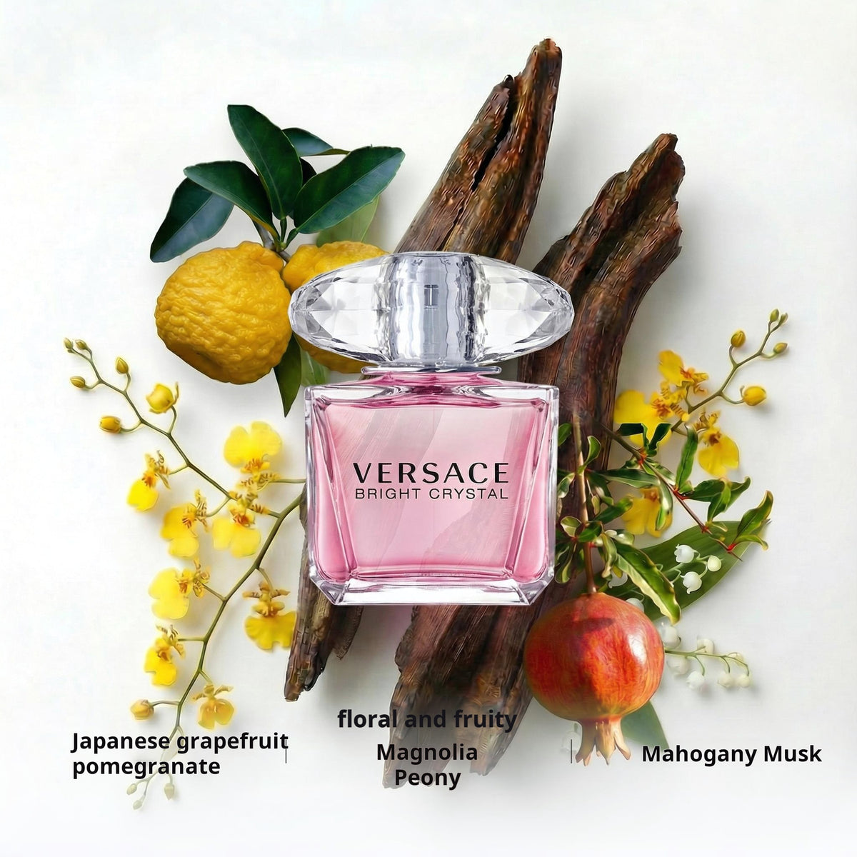 عطر فرزاتشي النسائي أو دو تواليت صورة للعبوة من زاوية أخرى