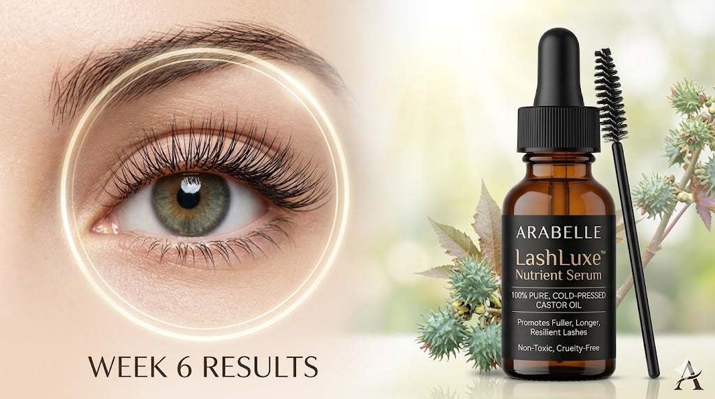 Natural Eyelash Growth Serum: 100% Pure Castor Oil Eyelash & Brow Complex