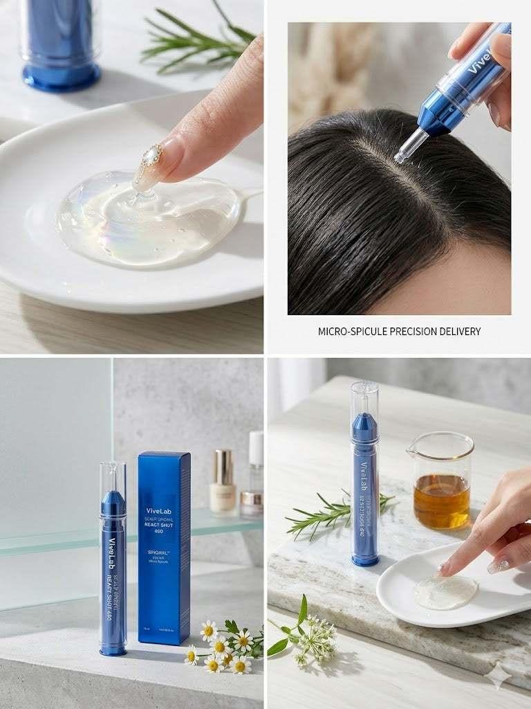 ViveLab Scalp Spioxyl React Shot 400 Hair Growth and Thickening Serum.